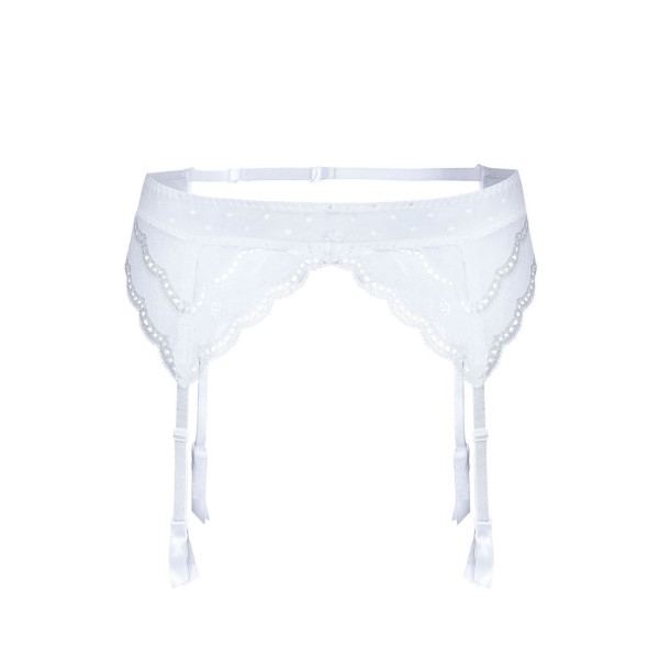 RZ LaGerta garter belt white