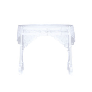 RZ LaGerta garter belt white