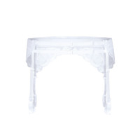 RZ LaGerta garter belt white