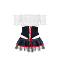 OB Slaviana costume black-white