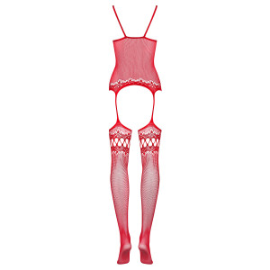 OB Bodystocking F214 red