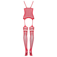 OB Bodystocking F214 red