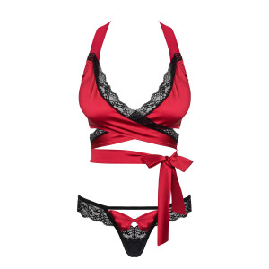 OB Sensuelia top & thong red