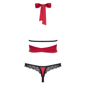 OB Sensuelia top & thong red