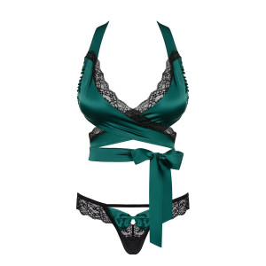 OB Sensuelia top & thong green