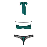 OB Sensuelia top & thong green