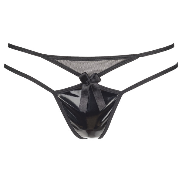 V-8738PS Plus Size string black