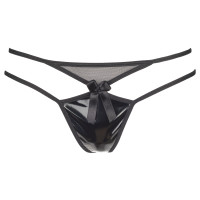 V-8738PS Plus Size string black