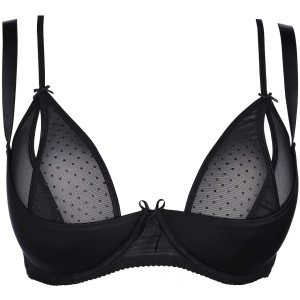 V-8821PS Plus Size bra black