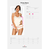 OB Prima Neve top & panty white