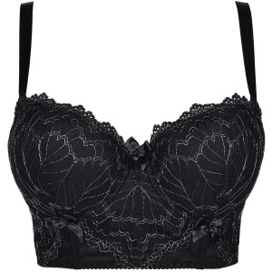 V-8651PS Plus Size bra black