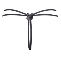 V-8698PS Plus Size string black