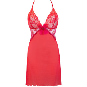 V-9559 babydoll & string red