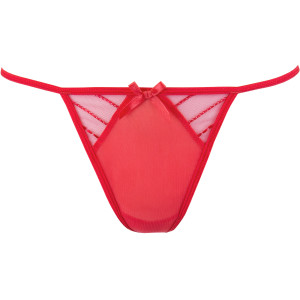 V-9559 babydoll & string red
