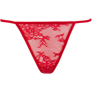 V-9589 babydoll & string red