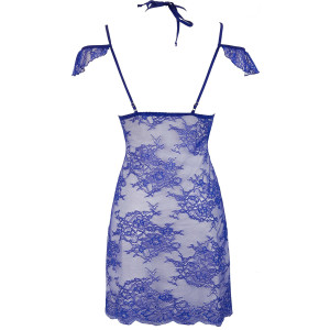 V-9609 babydoll & string blue