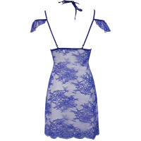 V-9609 babydoll & string blue
