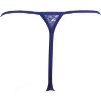 V-9609 babydoll & string blue