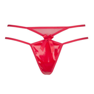 V-8728PS Plus Size string red