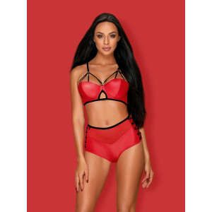 OB Leatheria 2 pcs set red