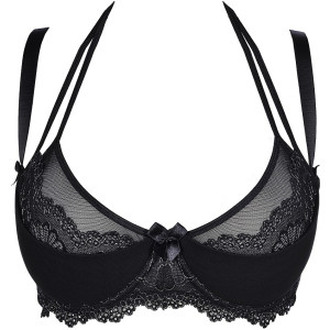 V-8701PS Plus Size bra black