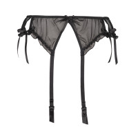 V-8752PS Plus Size garter belt black