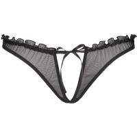V-8758PS Plus Size string black