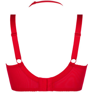V-8761PS Plus Size bra red
