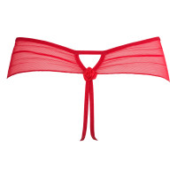 V-8768PS Plus Size string red