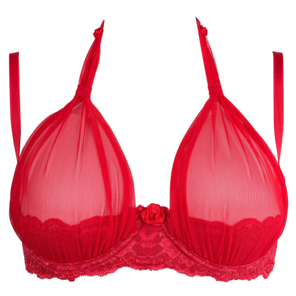 V-8761PS Plus Size bra red 90D