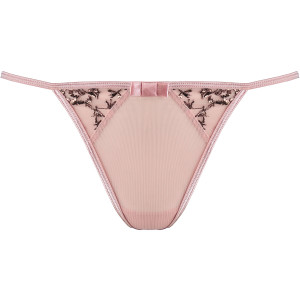V-9519 babydoll & string pink