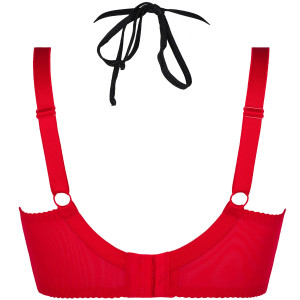 V-8771PS Plus Size bra red-black