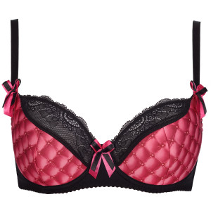 V-8461PS Plus Size bra pink-black