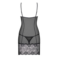 OB Alluria chemise & thong black