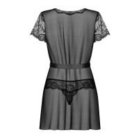 OB Alluria peignoir & thong black