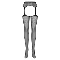 OB Garter stockings S207 black
