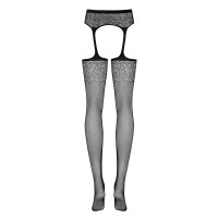 OB Garter stockings S207 black
