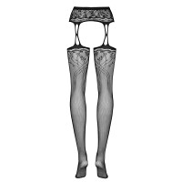 OB Garter stockings S206 black