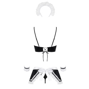 OB Maid 5pcs costume black-white