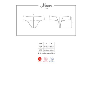 OB Miamor thong black