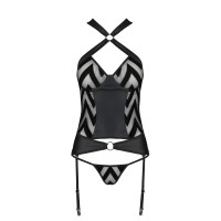 PE Hima corset & thong black