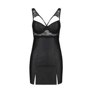 PE Loona chemise & thong black