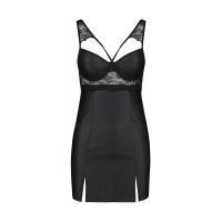 PE Loona chemise & thong black