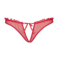 V-8748PS Plus Size string red