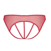 V-8748PS Plus Size string red