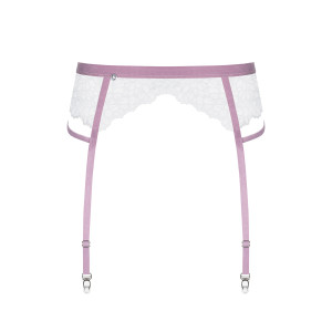 OB Lilyanne garter belt white