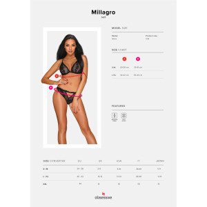 OB Millagro 2pcs set black