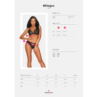 OB Millagro 2pcs set black