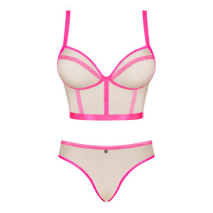 OB Nudelia top & panties pink
