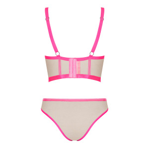 OB Nudelia top & panties pink